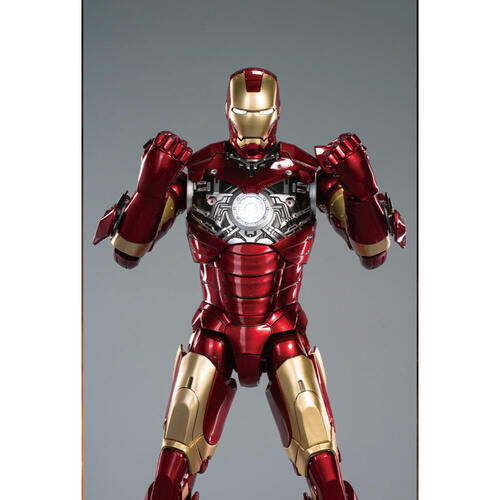 MARVEL iron man 中動 鋼鐵人 Mark III 14吋可動人偶