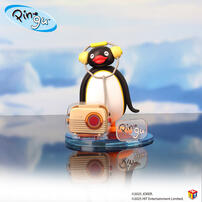Pingu企鵝家族-驚喜悠閒度日發條公仔- 隨機發貨