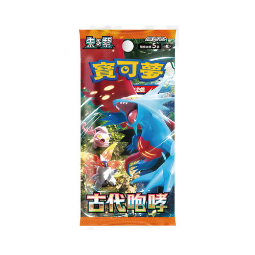 Pokemon 寶可夢集換式卡牌遊戲 朱&紫-古代咆哮 SV4K/盒