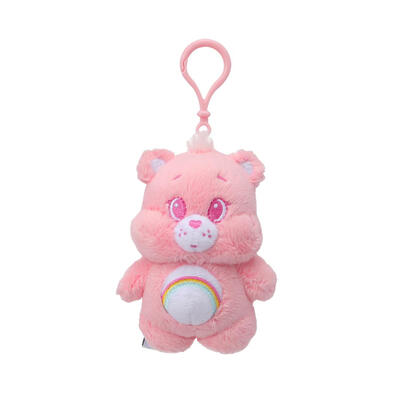 Miniso  愛心小熊系列-迷你站姿4號公仔掛飾（粉色）