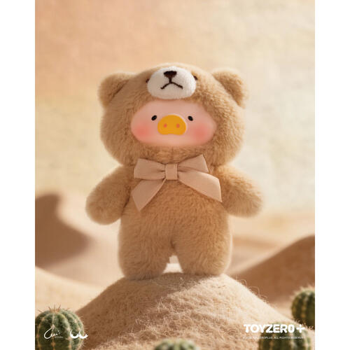 Lulu The Piggy罐頭豬 Teddy Mini自然絮語系列膠面毛絨手機繩盲盒- 隨機發貨