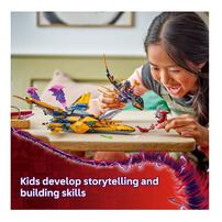 Lego Ras and Arin's Super Storm Jet 71833