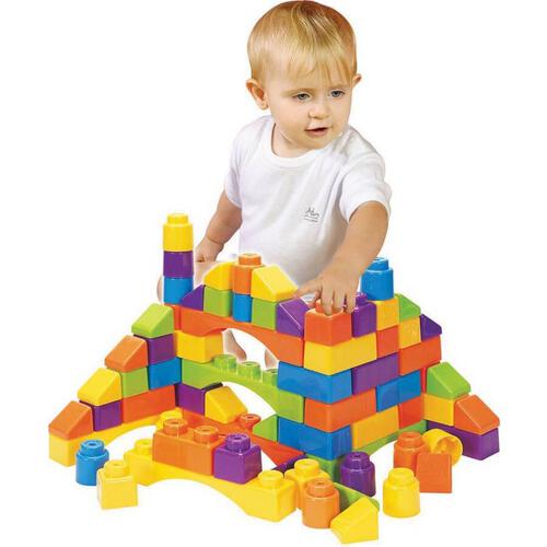 BRU Infant & Preschool Building Block Playset