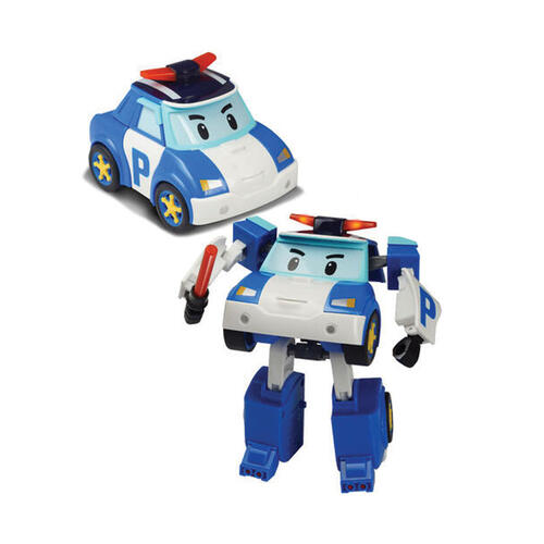Robocar Poli波力救援小英雄 Led變形系列-波力