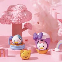Disney Tsum Tsum-櫻花樹屋 盲盒公仔 - 隨機發貨