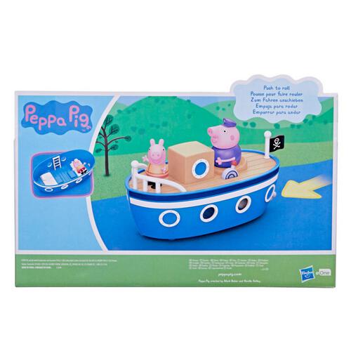 Peppa Pig粉紅豬小妹 豬爺爺的船
