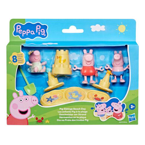 Peppa Pig Pig Siblings Beach Day