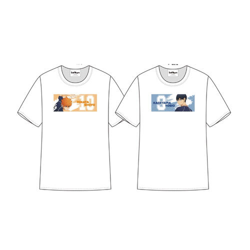 Haikyuu!! 排球少年短袖T(白)中性版M-10號
