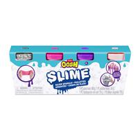Oosh Slime Sliver Sparkle 4 Pack