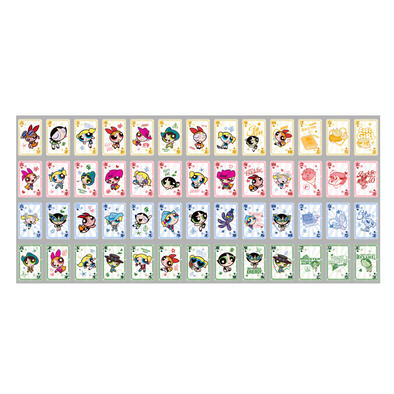 Miniso 	飛天小女警衝鋒少女系列-撲克牌