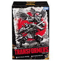 Transformers Timelines Optimus Prime And Starscream Action Figures
