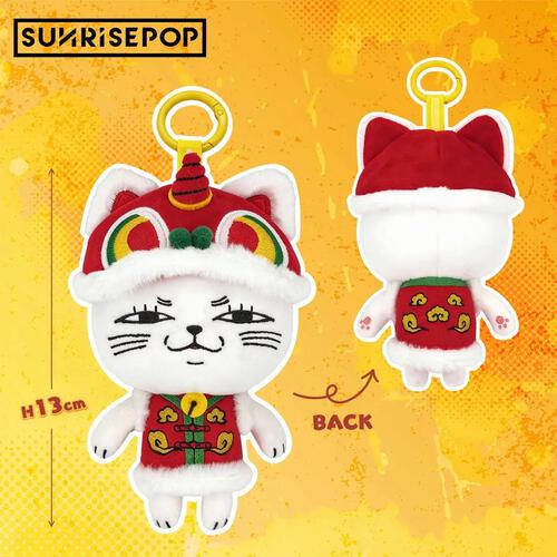 DAN DA DAN膽大黨 絨毛 高速婆婆(貓版) 舞獅版