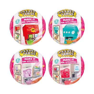 MGA's Miniverse 迷你宇宙手作驚喜球-家電系列- 隨機發貨