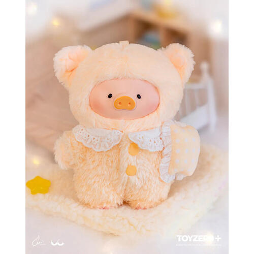 Lulu The Piggy罐頭豬- 「夢裡什麼都有」系列膠臉毛絨掛件- 隨機發貨
