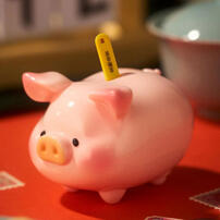 Lulu The Piggy Toyzeroplus 罐頭豬LuLu 解答之豬系列- 隨機發貨