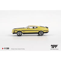MINIGT	Ford Mustang Mach1 Grabber Yellow 合金車1139