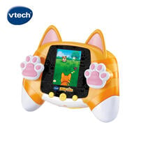 Vtech 貓咪寵物互動遊戲機-橘