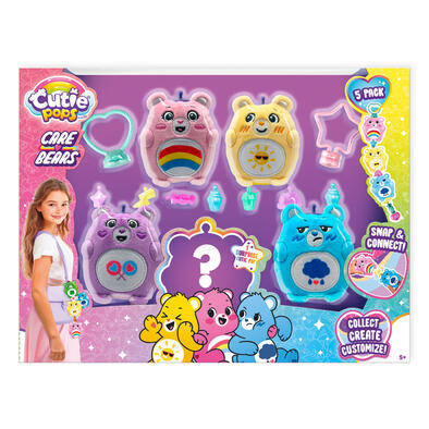 Cutie Pops Care Bears DIY Keychain 5 Pack - Blind Box (1 Pc)