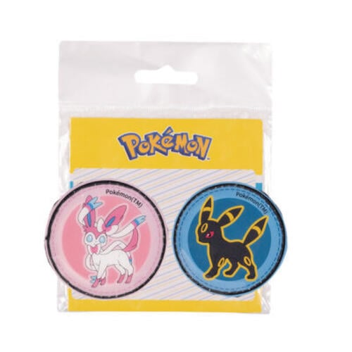 Pokemon寶可夢 徽章2入1組-月亮伊布、仙子伊布