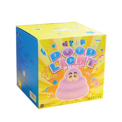 52TOYS/蠟筆小新 大便造型拍拍燈 @8- 隨機發貨