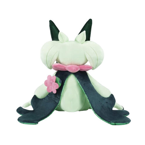 Pokemon寶可夢 30CM魔幻假面喵坐姿絨毛娃娃
