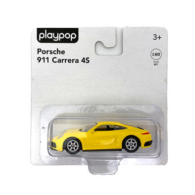 playpop 1:60 合金車 Porsche 911 Carrera 4S