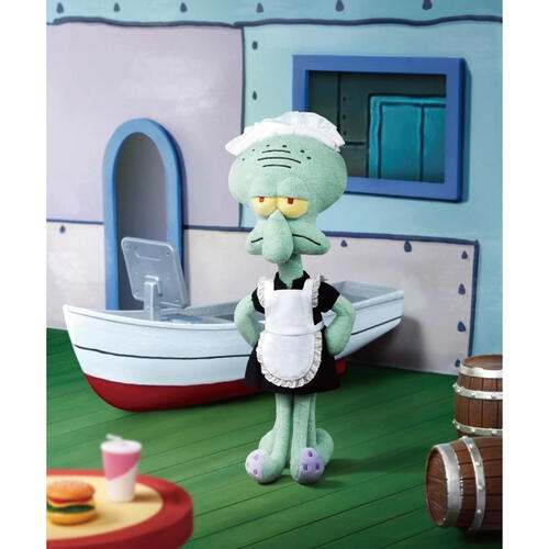 Spongebob 章鱼哥女僕裝娃娃(中)