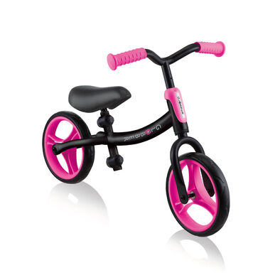 Globber Go Bike 平衡滑步車-粉黑