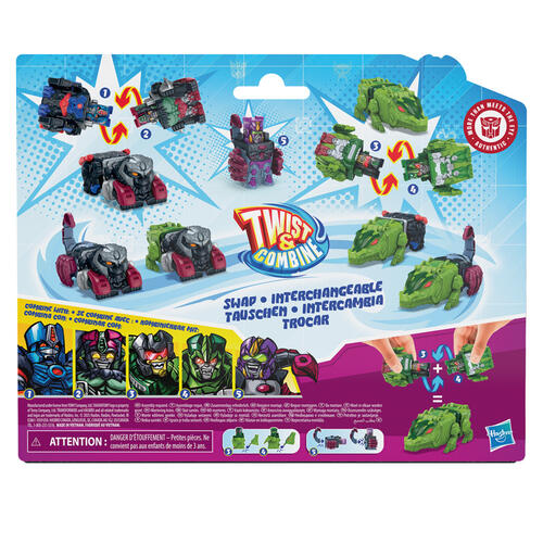Transformers Swapticons Wild Jungle Mission 5-Pack