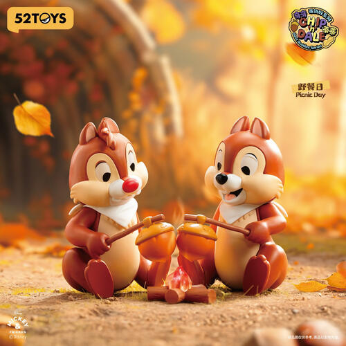52TOYS/迪士尼 奇奇與蒂蒂哥倆好系列 @8- 隨機發貨