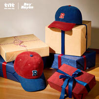 TNT Rayan請與我約會系列-燈芯絨棒球帽-款式二