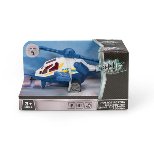 Speed City Police Action Helicopter