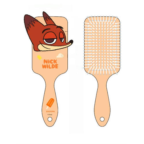 Miniso&nbsp;	迪士尼瘋狂動物城系列立體氣囊按摩梳（NICK）