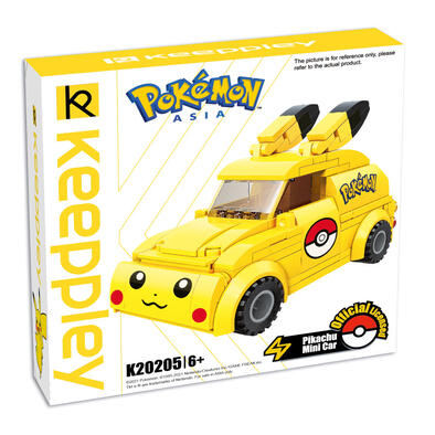 Keeppley 皮卡丘迷你車積木