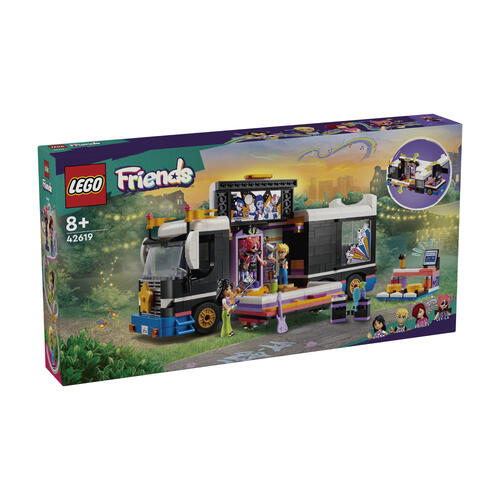 Lego樂高好朋友系列 Friends 流行巨星音樂巡演巴士 42619