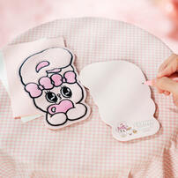 Esther Bunny艾絲樂小兔 - 毛絨明信片Ribbon Bunny