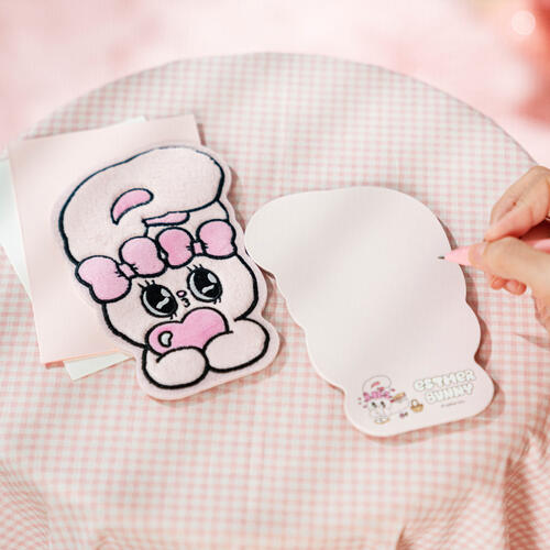 Esther Bunny艾絲樂小兔 - 毛絨明信片Ribbon Bunny