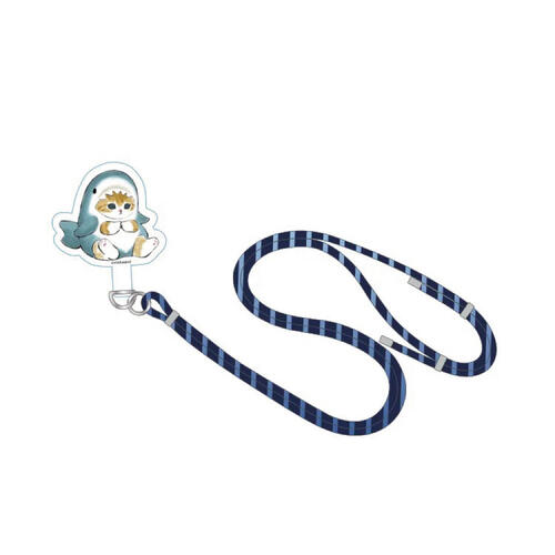 Mofusand 貓福珊迪-手機掛繩及掛片-鯊魚