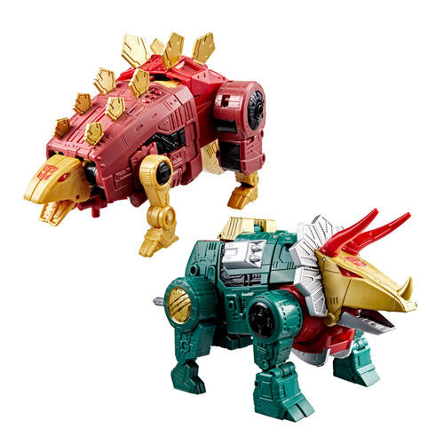 Transformers變形金剛 Age of the Primes G2宇宙機器恐龍鐵塊與機器恐龍嚎叫