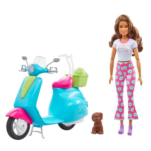 Barbie芭比 時尚假期摩托車組