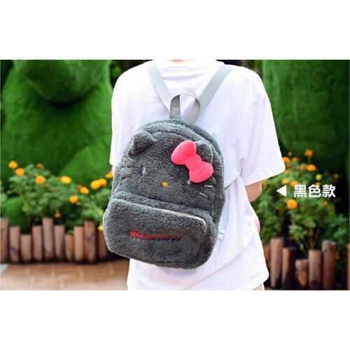 Sanrio三麗鷗	 大臉雙層背包-KT 12吋-隨機發售