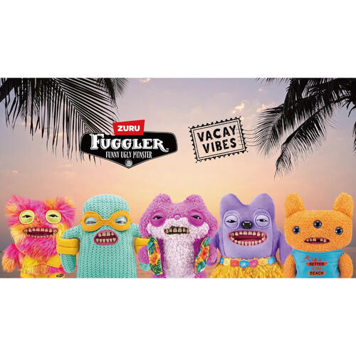 FUGGLER-VACAY VIBES 9"-SERIES 1--PLUSH-WINDOW BOX-12PCS/CTN