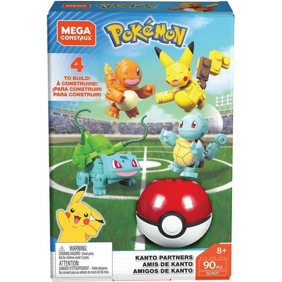 Mega Construx Pokemon Kanto Partners 