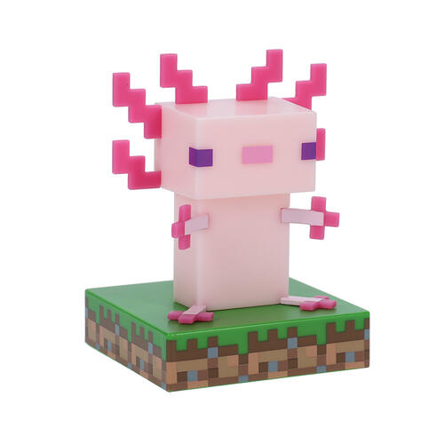 Paladone Icons Minecraft Axolotl Light