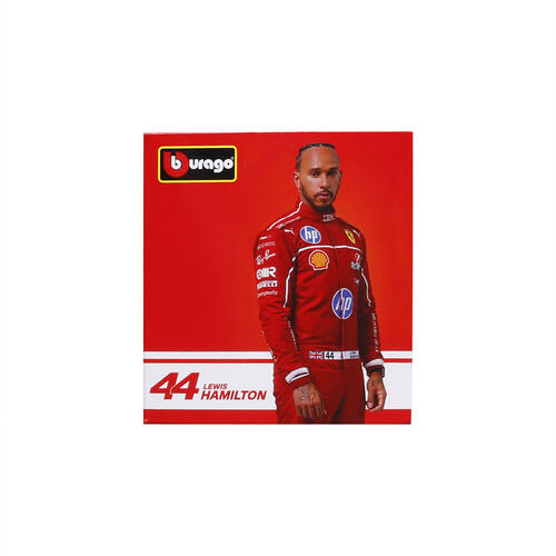 Bburago比美高 1:43 法拉利車隊 SF-25 （#44 Lewis Hamilton ）