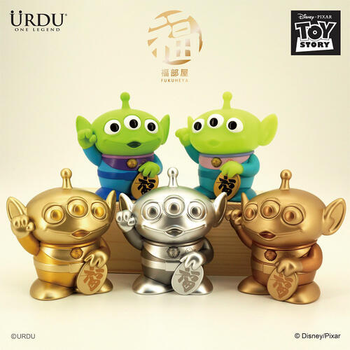 Disney	URDU Disney Fukubeya Lucky Series S3 Three-Eyed Monster- Assorted