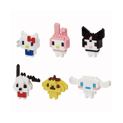 Nanoblock Kawada Sanrio Mini Building Blocks - Assorted