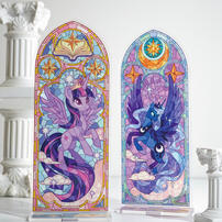 My Little Pony  彩虹小馬彩窗系列壓克力擺件- 隨機發貨