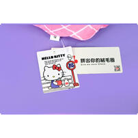 Sanrio三麗鷗	 KT-格子花結款6吋