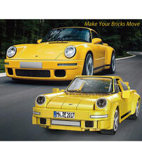 Cada咔搭 1:20授權RUF CTR積木遙控車(雙控含APP手機遙控)